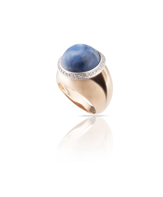 Silvia Kelly Lake Como - Lecco jewelry - Italian jewelry - Gyselle Cianite ring