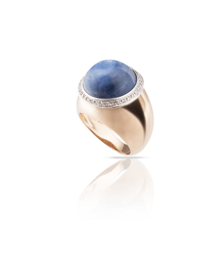 Silvia Kelly - Gioielleria Lecco - porta gioielli - anello Amparo - anello Gyselle Cianite
