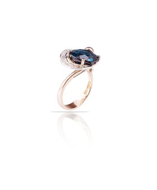 Silvia Kelly Lake Como - Lecco jewelry - Italian jewelry - Irina Blue ring