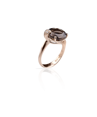Silvia Kelly Lake Como - Lecco jewelry - Italian jewelry - London Fumè ring