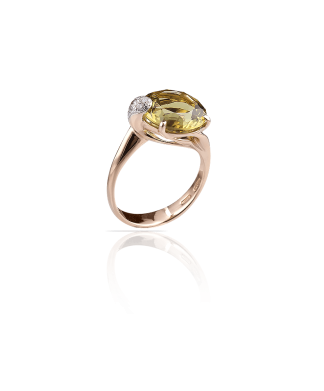 Silvia Kelly Lake Como - Lecco jewelry - Italian jewelry - London Lemon ring