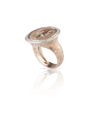 Silvia Kelly Lake Como - Lecco jewelry - Italian jewelry - Moneta ring