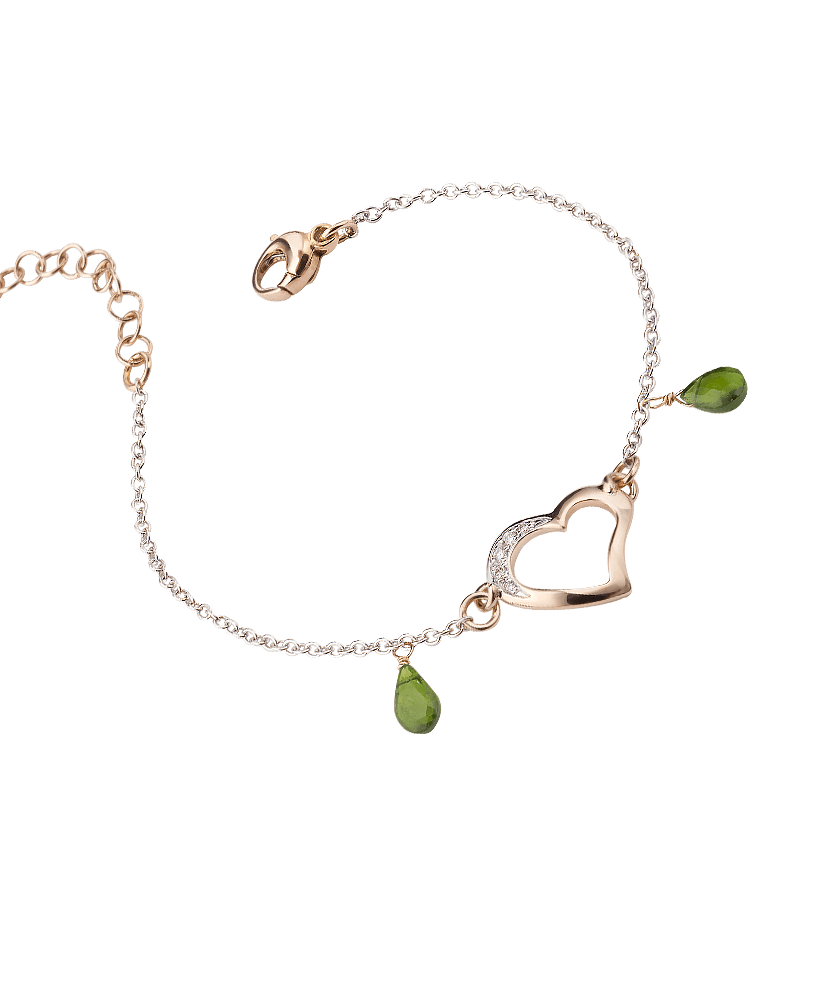 Silvia Kelly Lake Como - Lecco jewelry - Italian jewelry - Raffinato Cuore Bracelet