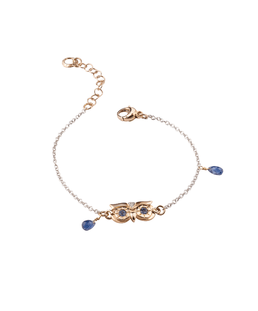 Silvia Kelly Lake Como - Lecco jewelry - Italian jewelry - Raffinato Gufo Bracelet
