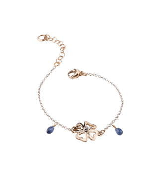 Silvia Kelly Lake Como - Lecco jewelry - Italian jewelry - Raffinato Quadrifoglio Bracelet