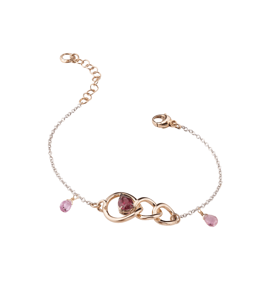 Silvia Kelly Lake Como - Lecco jewelry - Italian jewelry - Raffinato Tourmaline Bracelet
