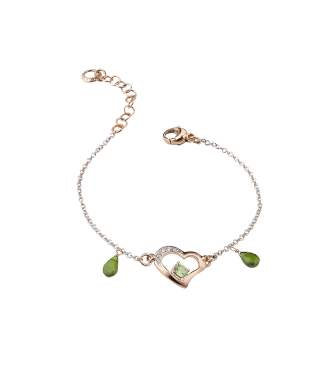 Silvia Kelly Lake Como - Lecco jewelry - Italian jewelry - Raffinato Green Tourmalines Bracelet