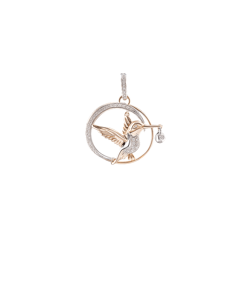 Silvia Kelly - Lecco jewelry - Italian jewelry - Colibri Pendant