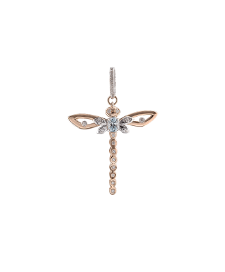 Silvia Kelly - Lecco jewelry - Italian jewelry - Dragonfly Pendant