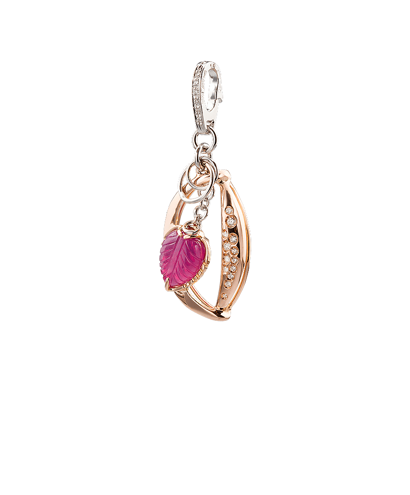Silvia Kelly - Lecco jewelry - Italian jewelry - Foglia Pendant
