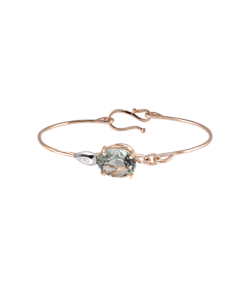 Silvia Kelly Lake Como - Lecco jewelry - Italian jewelry - London Prasiolite Bracelet