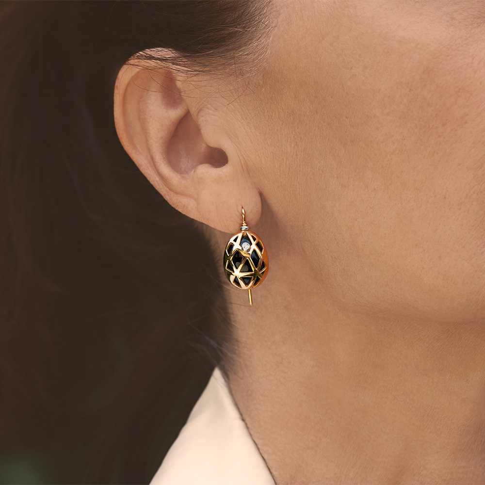 Silvia Kelly - Lecco jewelry - Italian jewelry - Tartaruga Earrings