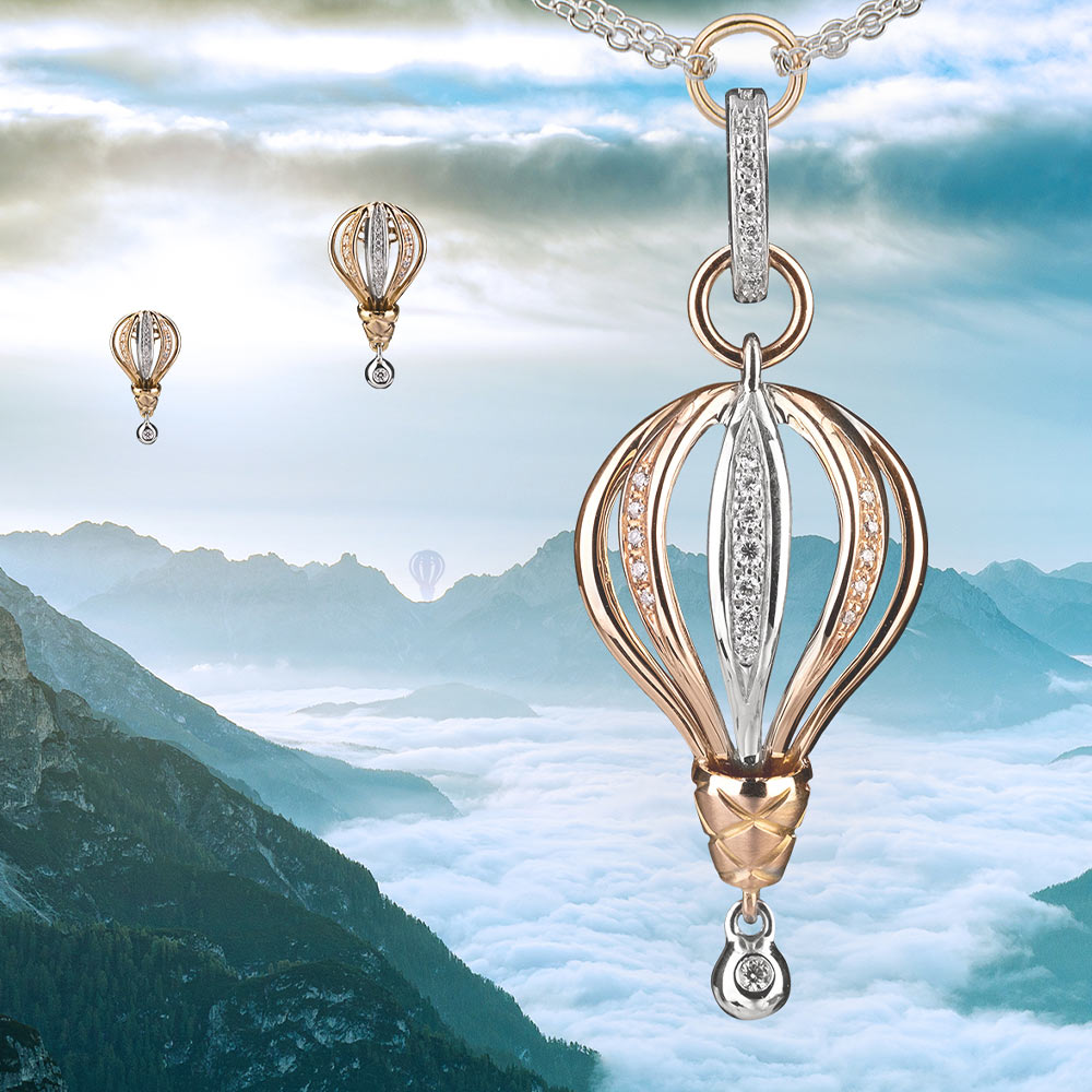 Silvia Kelly Lake Como - Lecco jewelry - Italian jewelry - Mongolfiera Collection