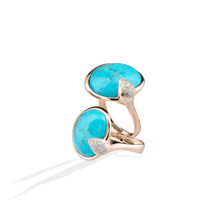 Silvia Kelly Lake Como - Lecco jewelry - Italian jewelry - Lea Turchese ring