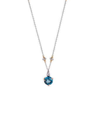 Silvia Kelly Lake Como - Lecco jewelry - Italian jewelry - London Petit Blue Choker
