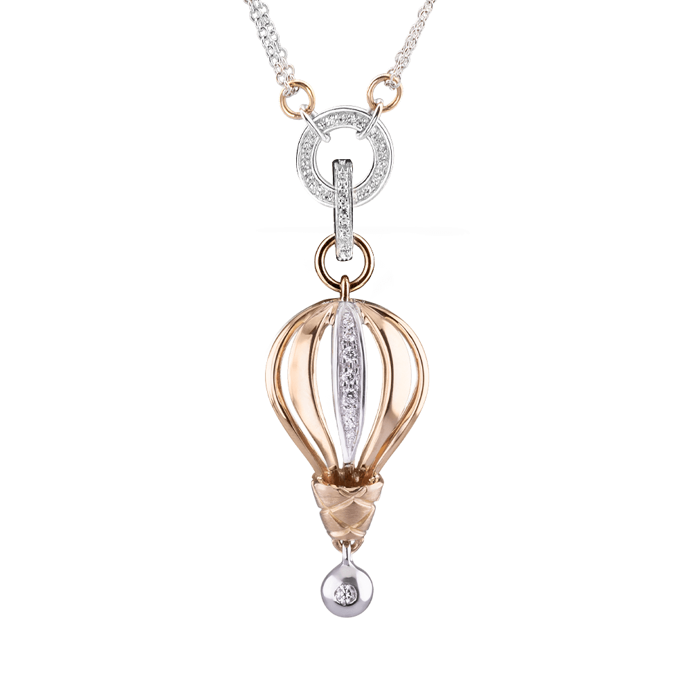 Silvia Kelly Lake Como - Lecco jewelry - Italian jewelry - Mongolfiera Pendant