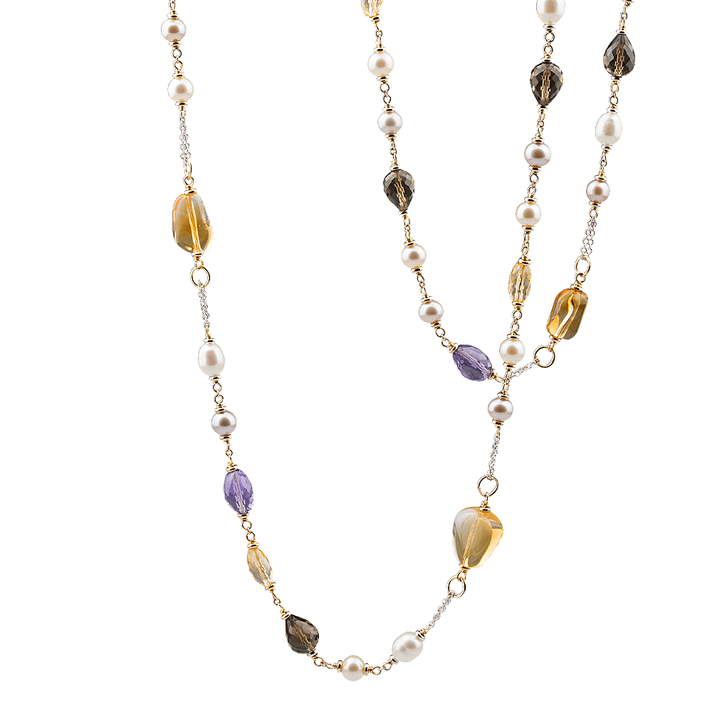 Silvia Kelly Lake Como - Lecco jewelry - Italian jewelry - Color Necklace