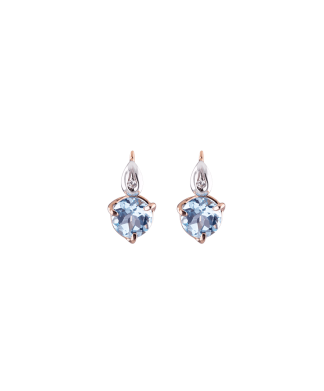 Silvia Kelly Lake Como - Lecco jewelry - Italian jewelry - London Petit Light Blue Earrings