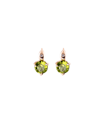 Silvia Kelly Lake Como - Lecco jewelry - Italian jewelry - London Petit Peridot Earrings